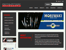 Tablet Screenshot of motovation-accessory.com.sg